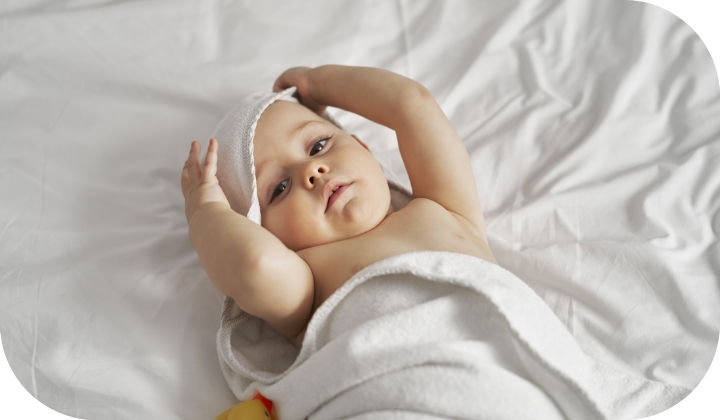 Une toilette douce pour clore la journée